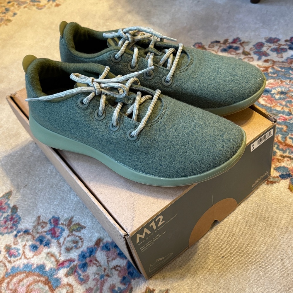 NIB Allbirds Wool Runner Mizzle Calm Cargo (Rugged Khaki)